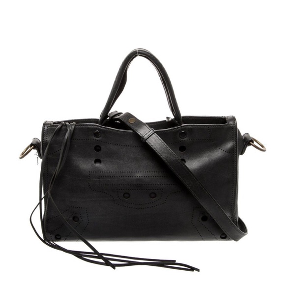 Balenciaga City Bag black authentic, black out motocross, purse Authentic - Picture 1 of 12